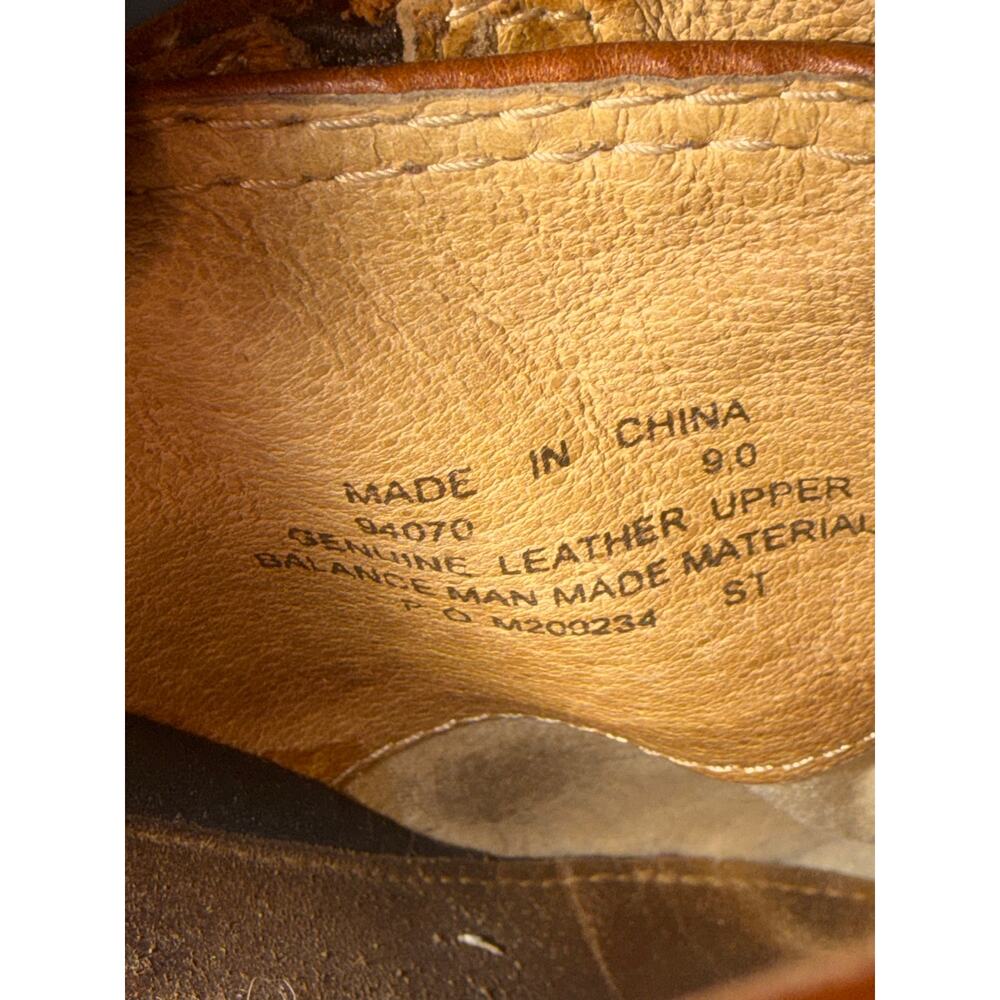 Ariat women’s brown leather mules shoes - Picture 12 of 16